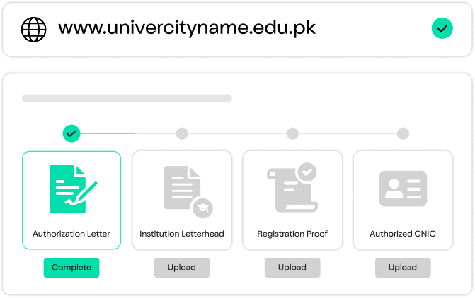 .EDU.PK Domain Requirements