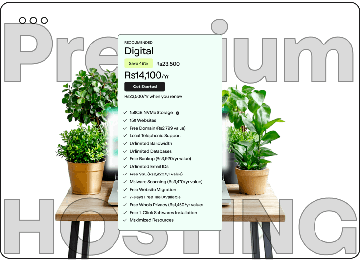 Premium Shared Hosting Premium Shared Hosting